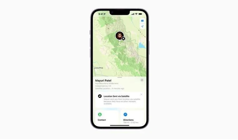 象山苹果14维修分享iPhone14系列中 FindMy功能通过卫星分享位置方法教程 