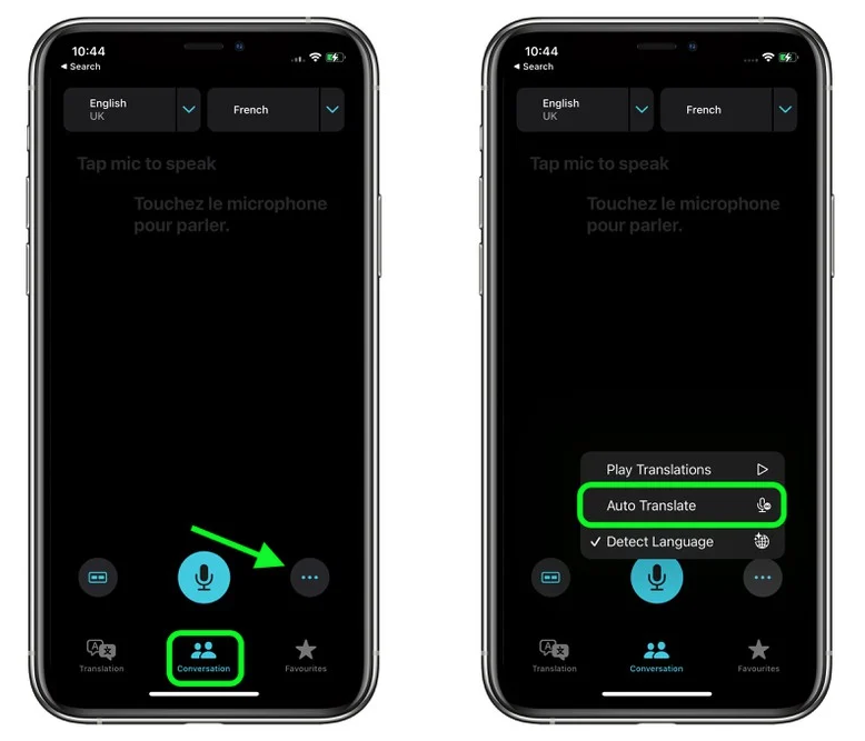 象山苹果手机维修分享iOS 15 “翻译” App 新改进 